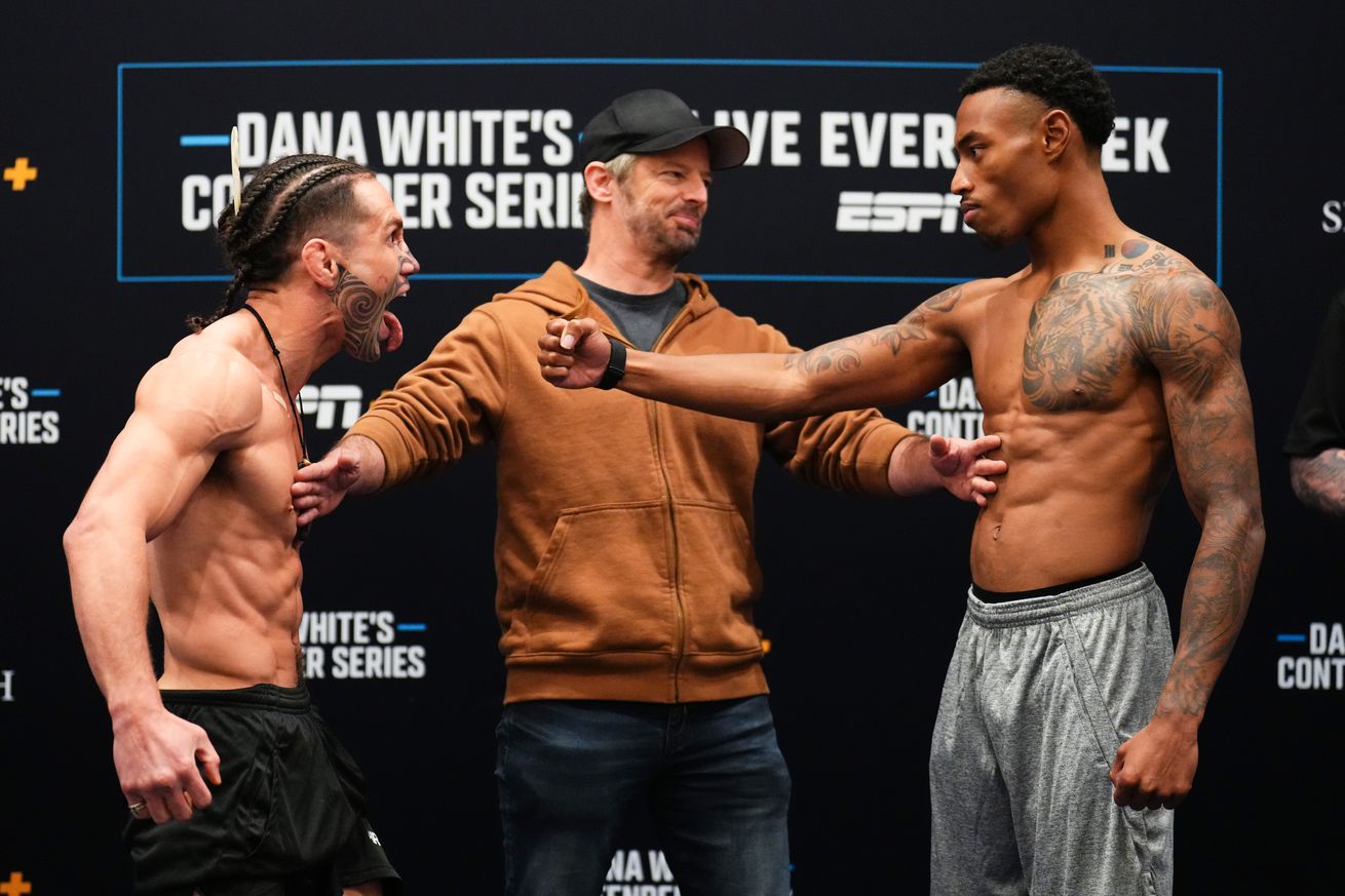 Aaron Tau and Elijah Smith face off ahead of Contender Series, week six