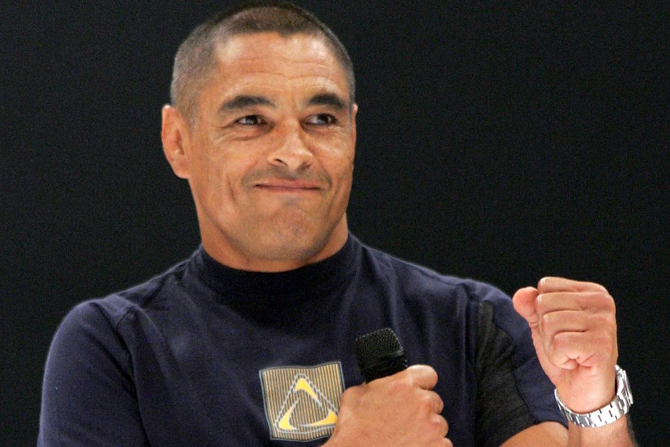 Rickson Gracie Attends Press Conference