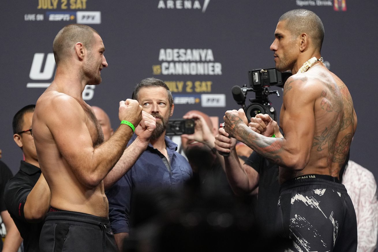 UFC 276 Ceremonial Weigh-in