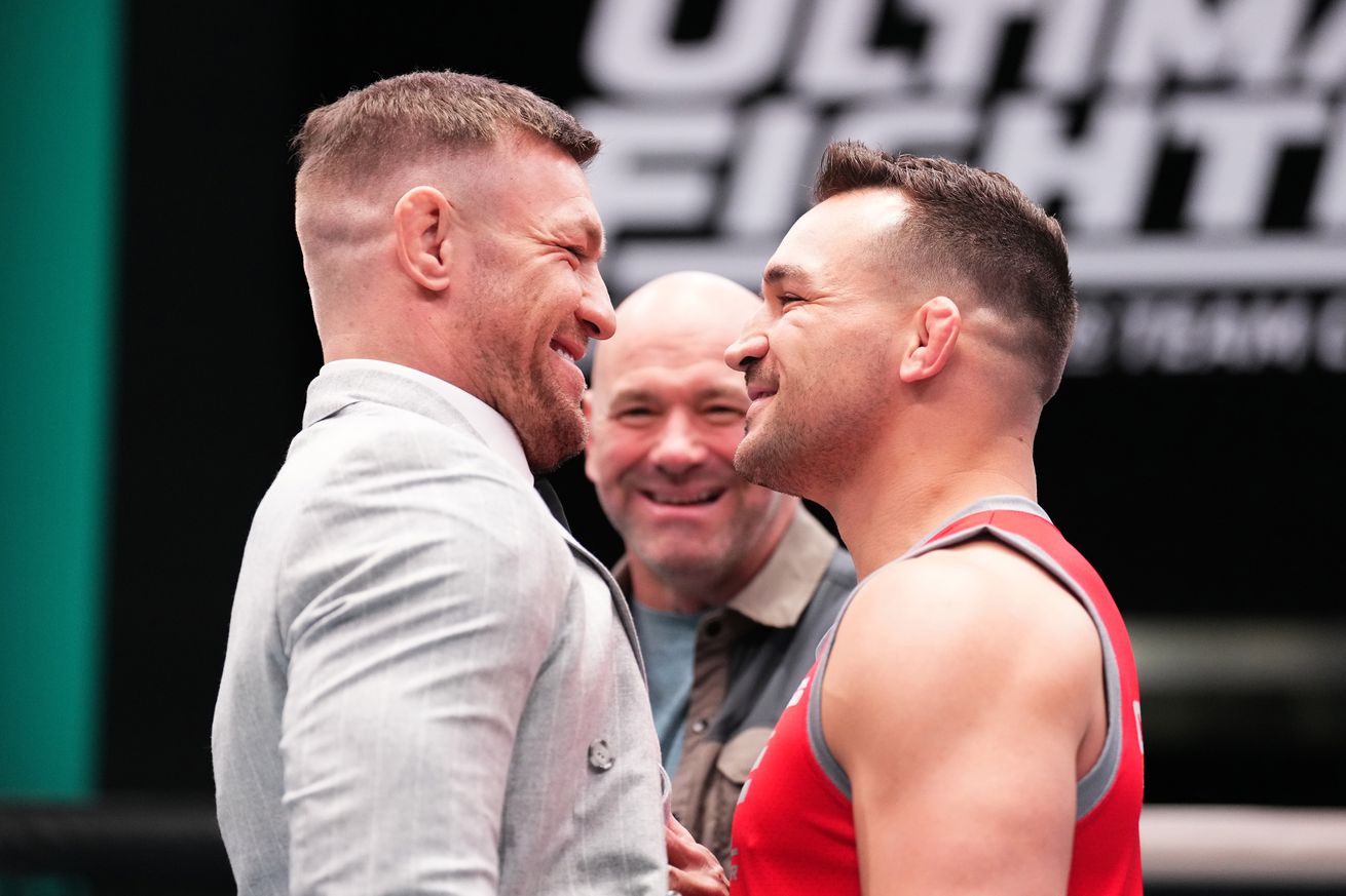 Conor McGregor and Michael Chandler