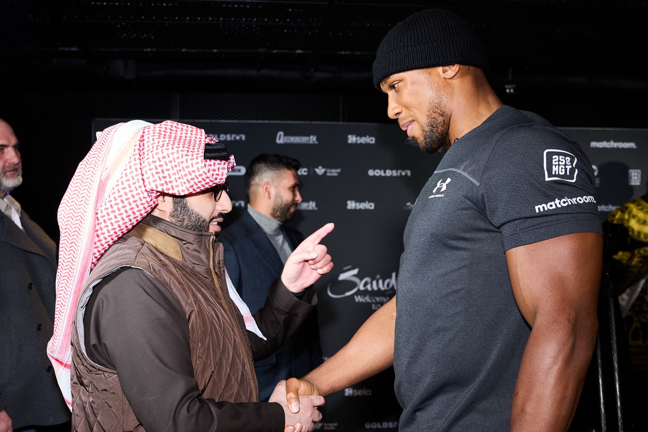 Anthony Joshua v Francis Ngannou Press Conference