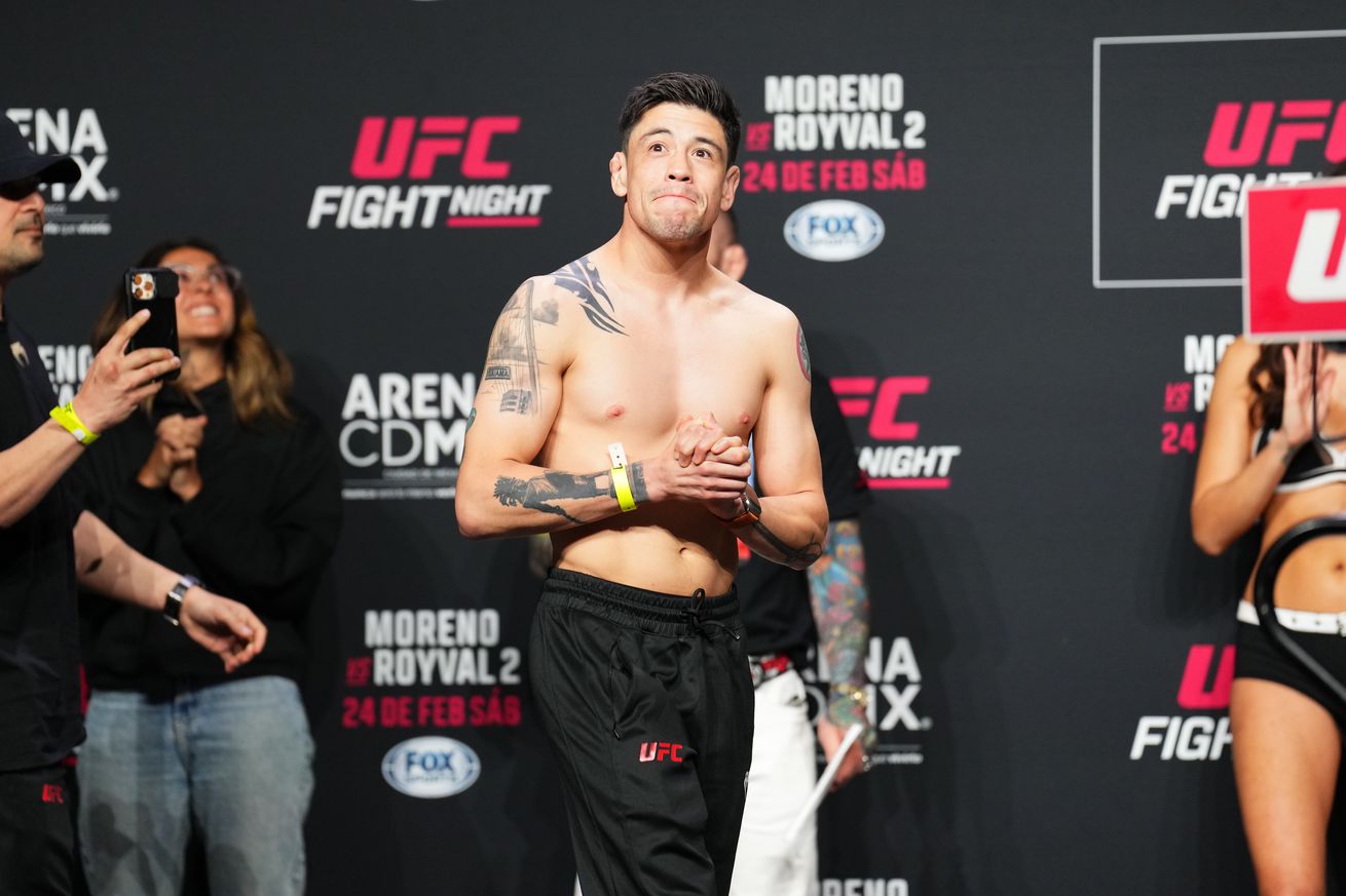 UFC Fight Night: Moreno vs Royval 2 Ceremonial Weigh-in