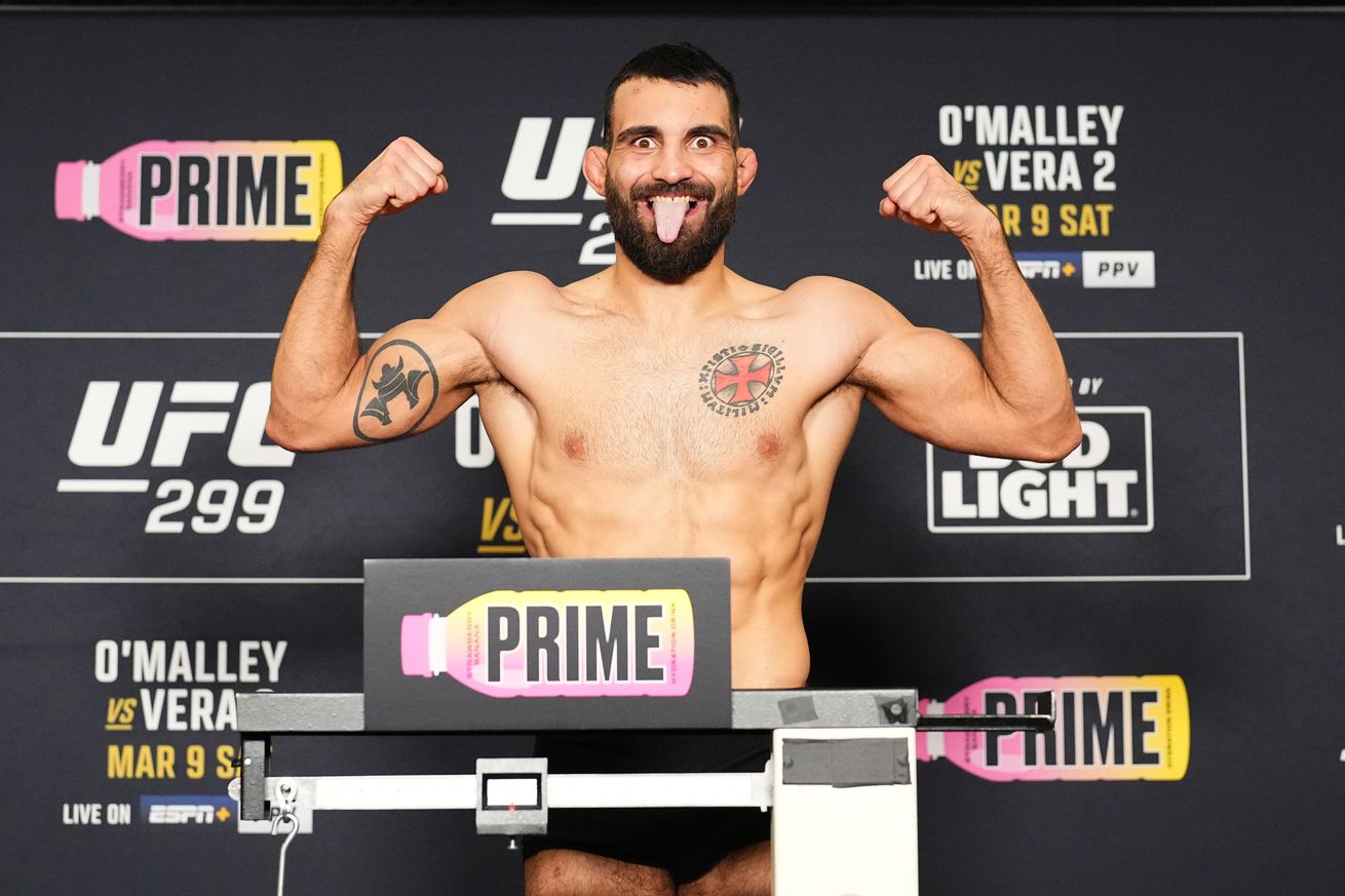 UFC 299 Official Weigh-in