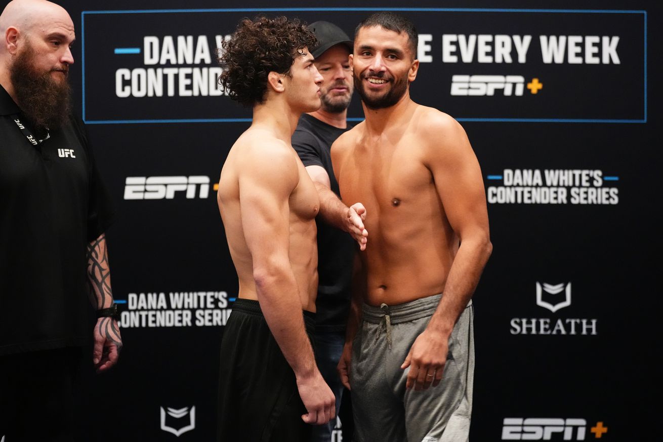 Dana White’s Contender Series Season 8, Week 4 Weigh-In