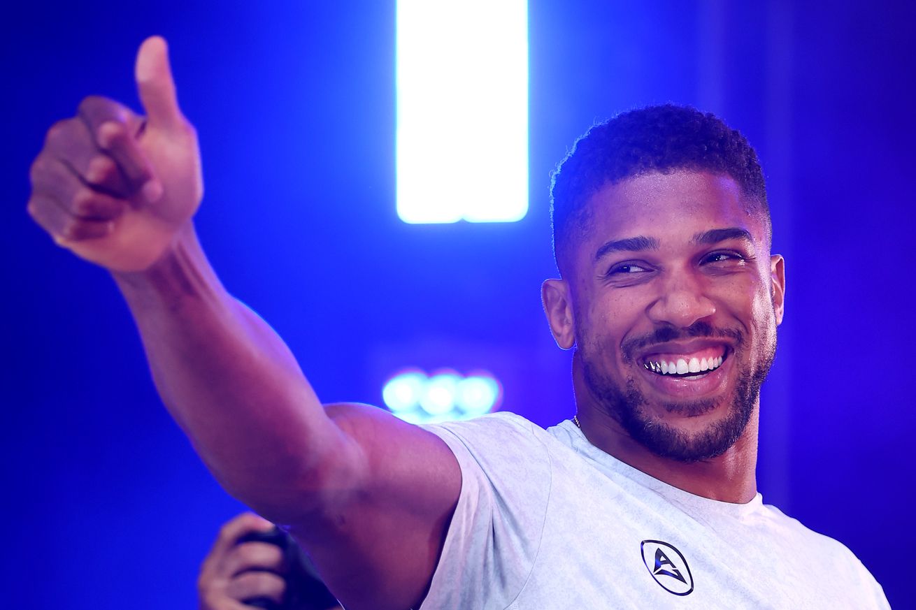Anthony Joshua v Daniel Dubois: Riyadh Season - Wembley Edition Weigh-In