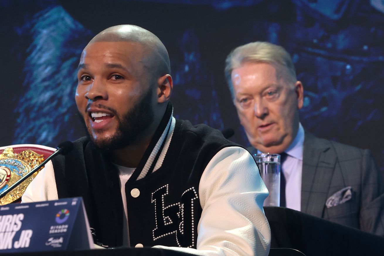 Chris Eubank Jr. and Frank Warren