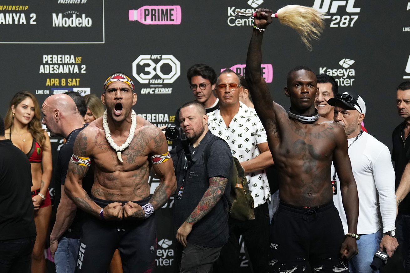 UFC 287 Ceremonial Weigh-in