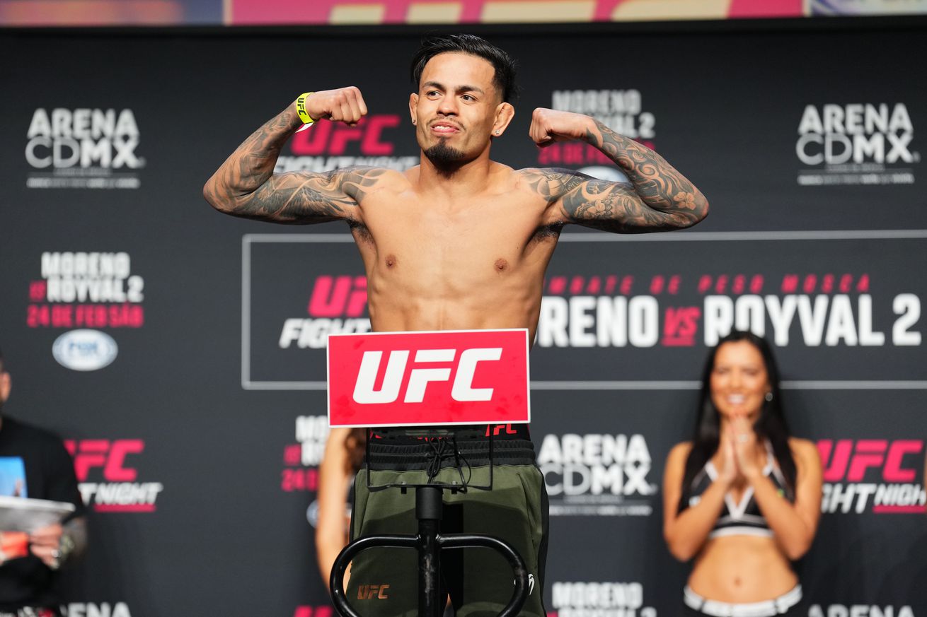 UFC Fight Night: Moreno vs Royval 2 Ceremonial Weigh-in