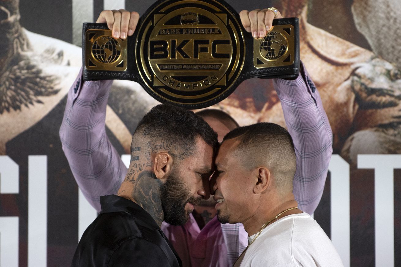 Franco Tenaglia and Tony Soto at BKFC Spain