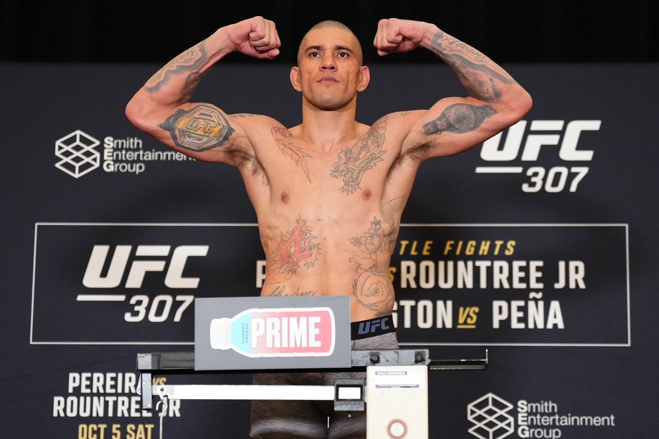 UFC 307: Official Weigh-in