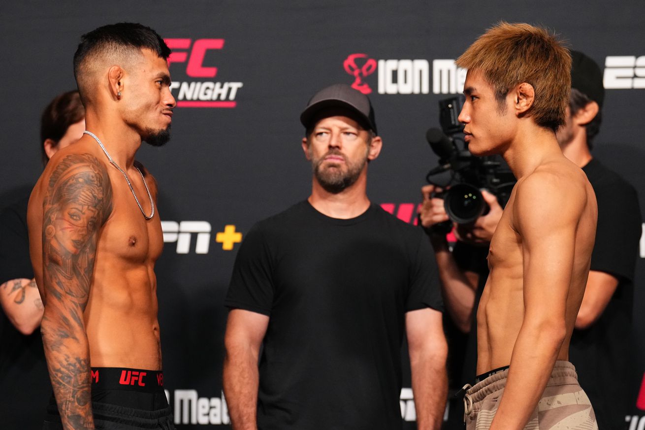 Brandon Royval and Tatsuro Taira face off ahead of UFC Vegas 98