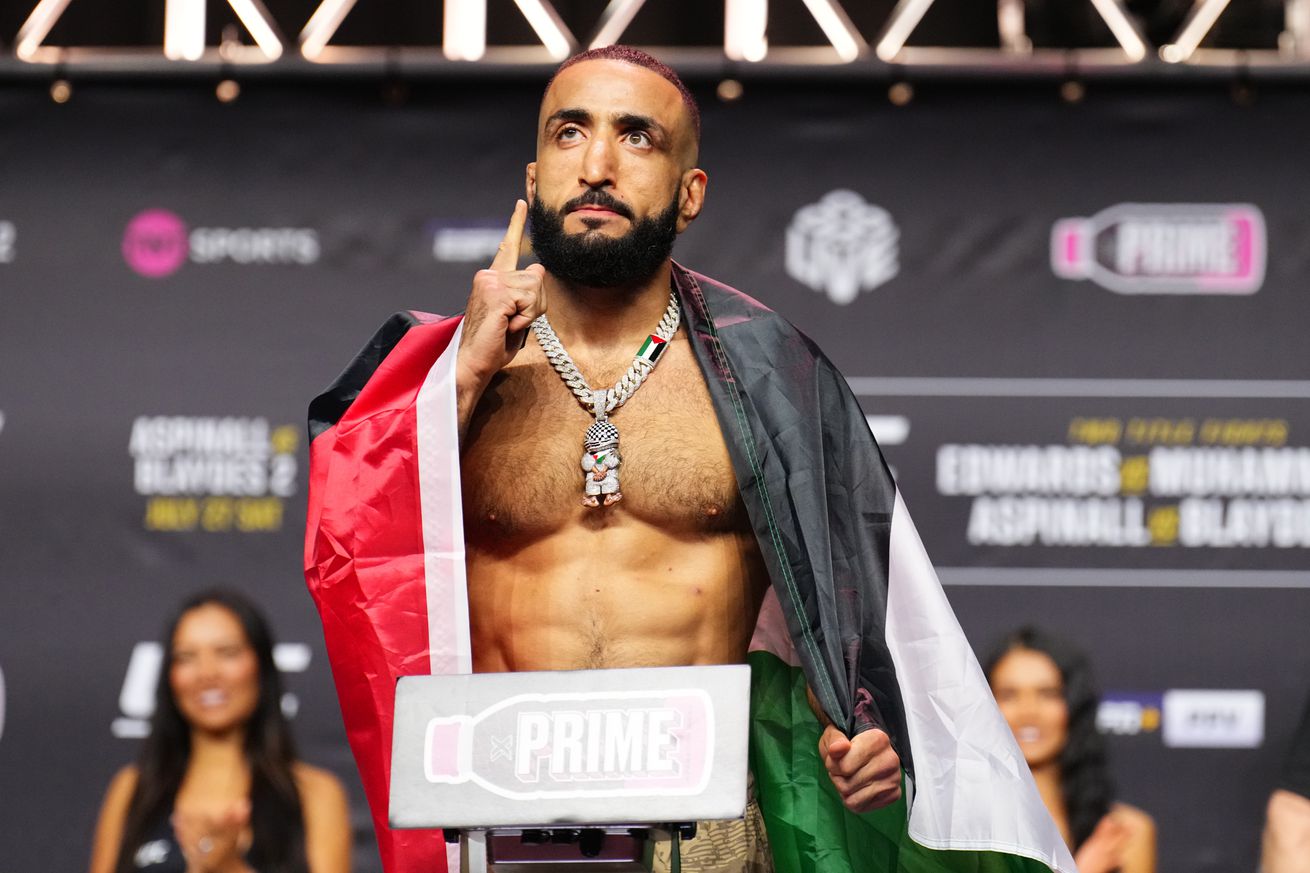 UFC 304 Ceremonial Weigh-in