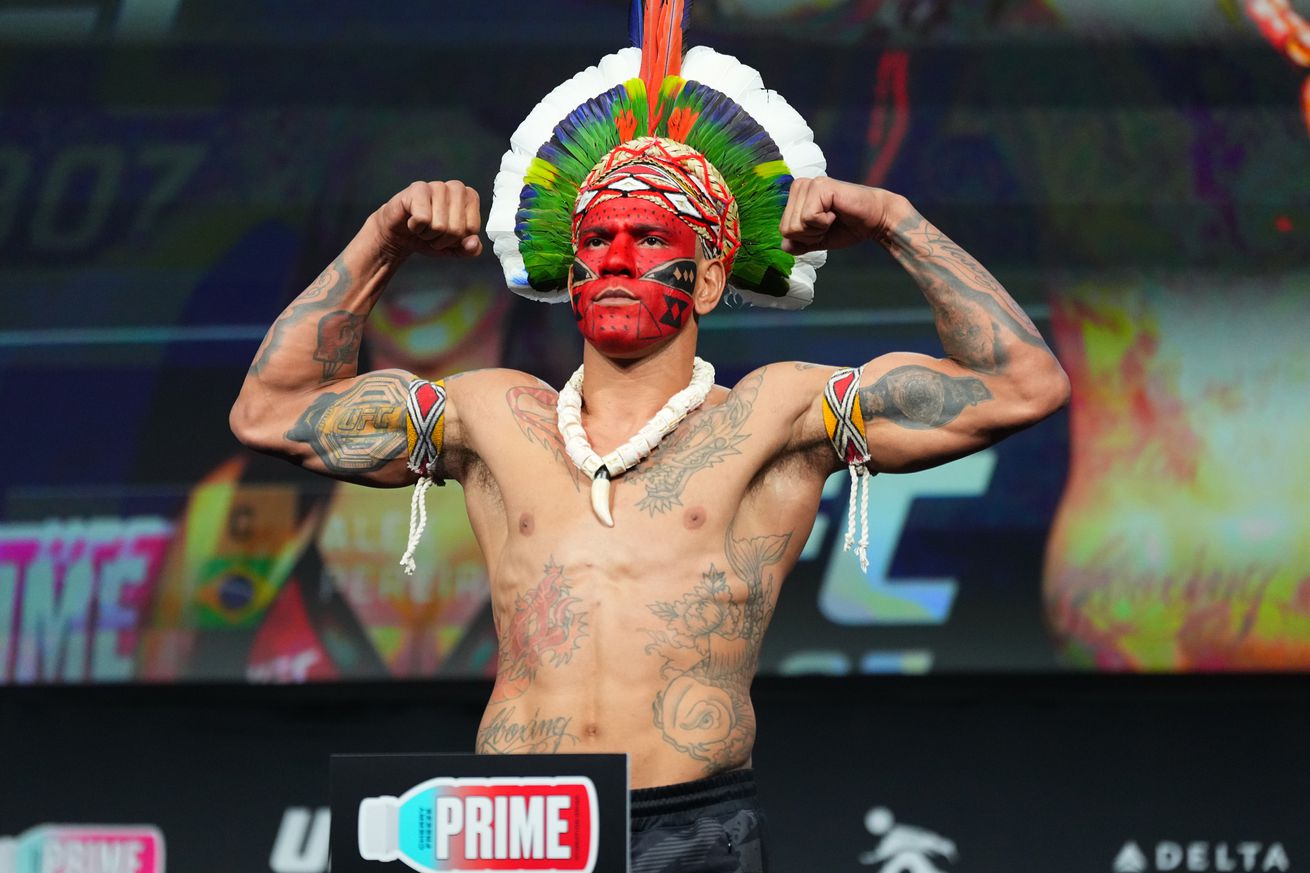 UFC 307: Ceremonial Weigh-in